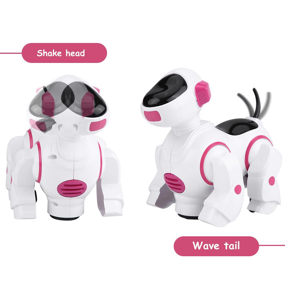 Hot Robot Dog Pet Toy Smart Kids Intelligent Walking Music Light Puppy Educational Gifts Plastic Toys Robot swing dance to music
