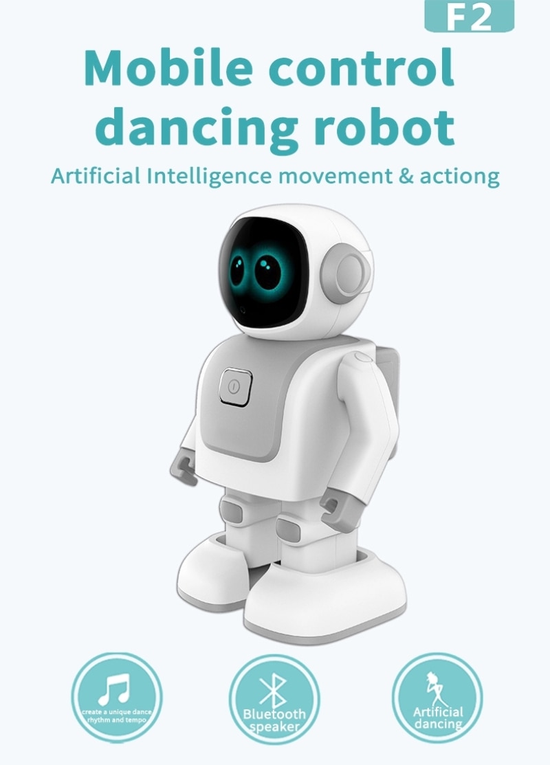 High end Smart Robot Voice Conversation Dancing Robot Mobile phone control WiFi Robot Early education machine Robots toys Gifts